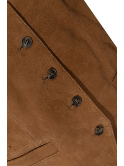 Gilet WKDVETUSTA in suede WEEKEND MAX MARA | 2615441012600001